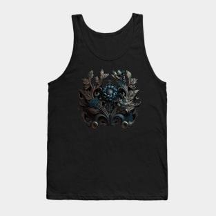 Maximalism intricate gothic Emblem Tank Top